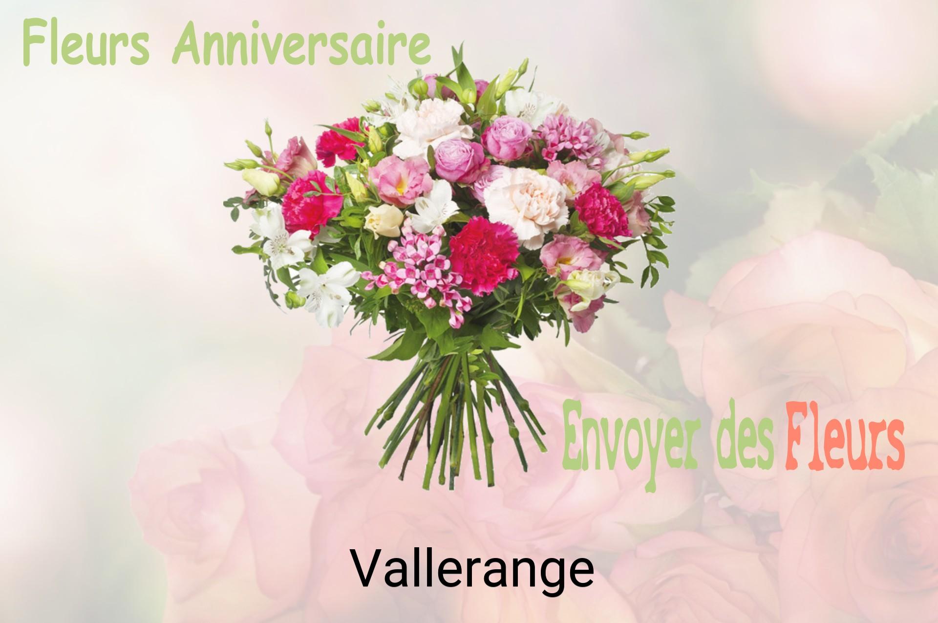 Bouquet de fleurs d’anniversaire livré à Vallerange